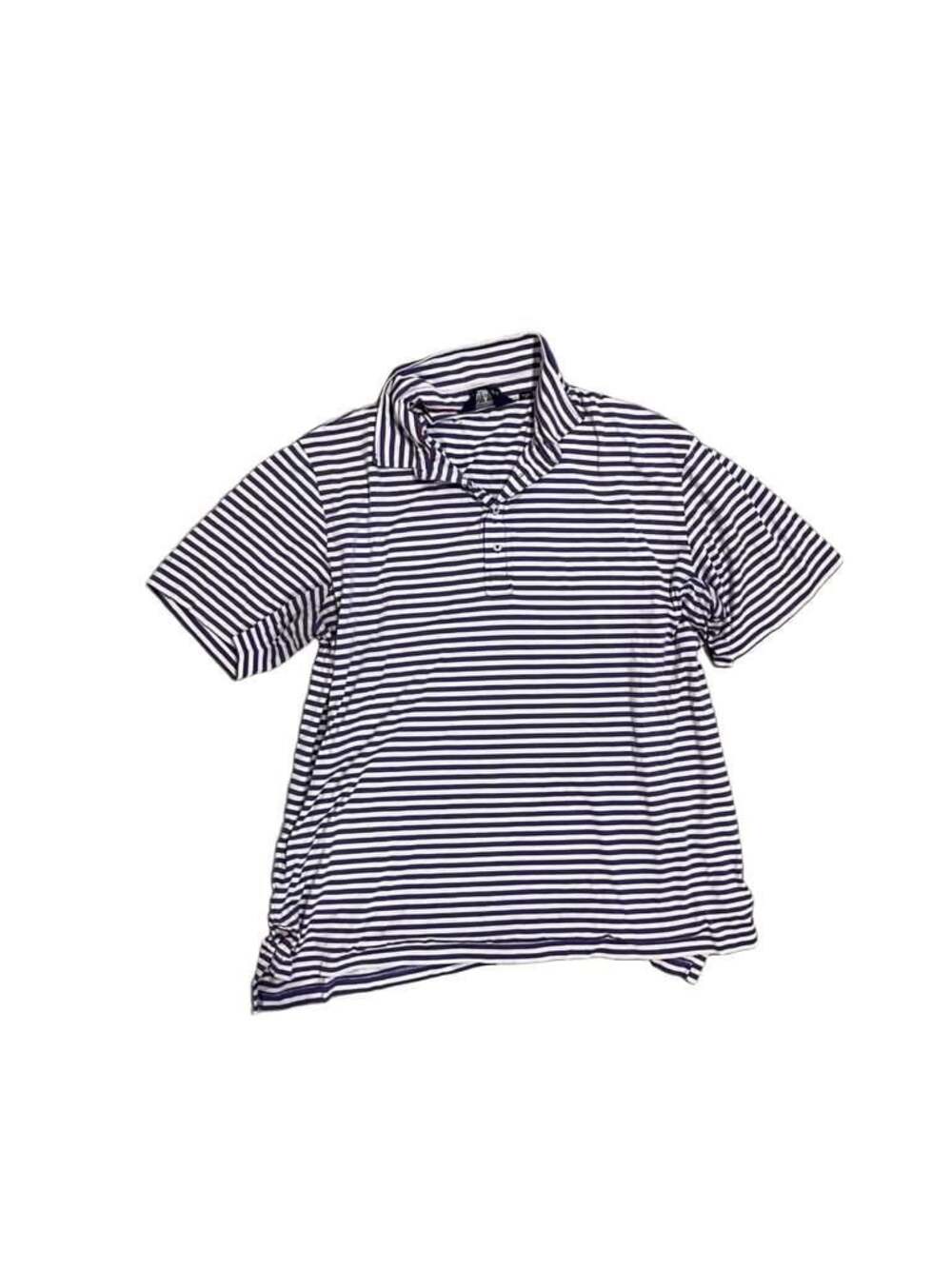 Polo Golf Ralph Lauren Vintage Lisle Striped Pima Cotton Golf Polo Shirt
